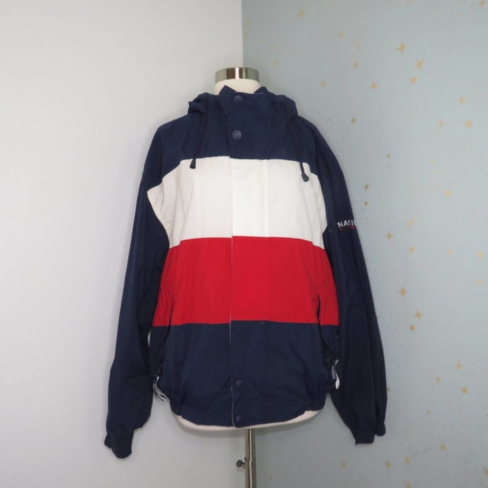 Nautica | Vintage Color Block Windbreaker